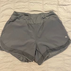 grey athletic shorts- layer 8